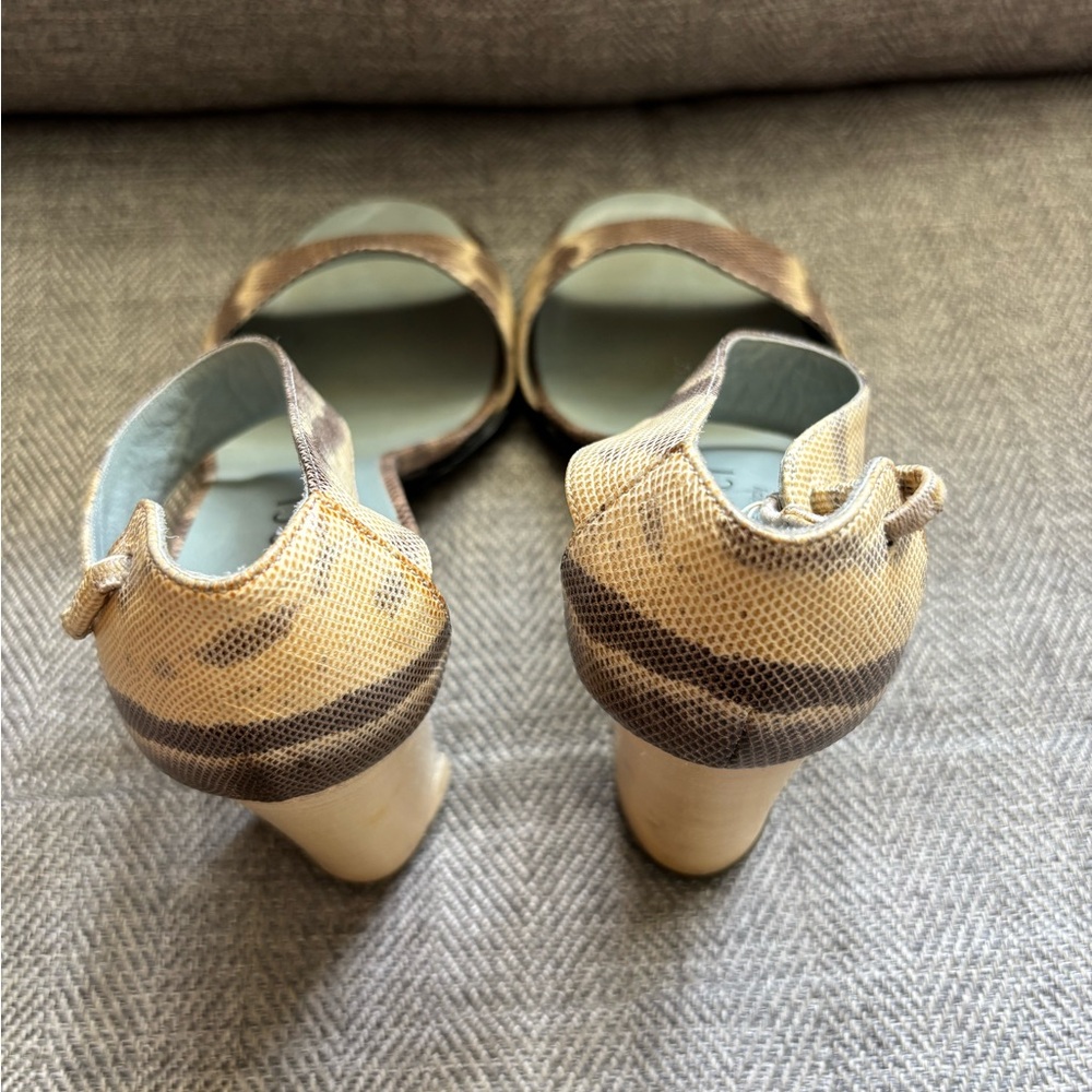 Gucci Snake Skin Heels - Picture 6 of 7
